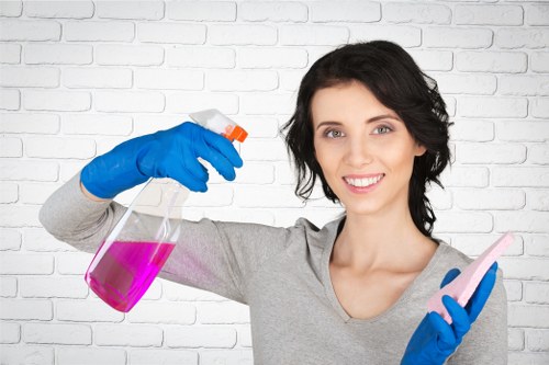 Specialist carpet stain treatment with targeted cleaning equipment